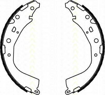 Комплект тормозных колодок; Комплект тормозных колодок, стояночная тормозная система TRISCAN 8100 13053