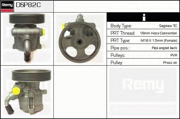 Гидравлический насос, рулевое управление DELCO REMY DSP82C