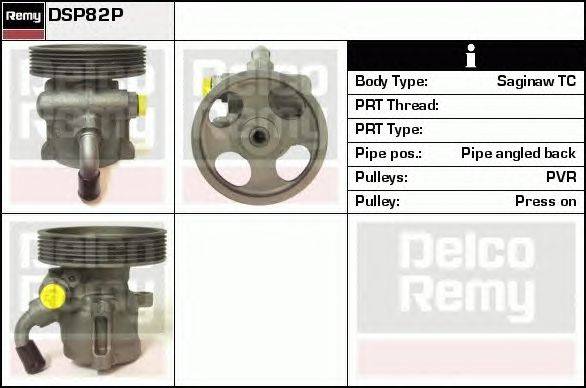 Гидравлический насос, рулевое управление DELCO REMY DSP82P