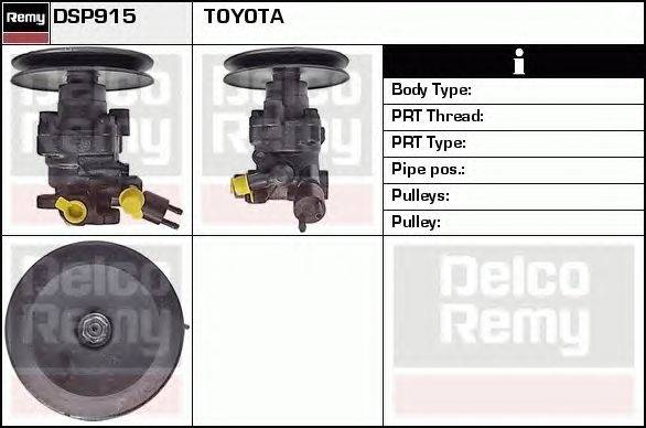 Гидравлический насос, рулевое управление DELCO REMY DSP915