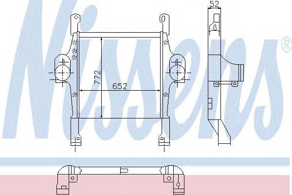 Интеркулер NISSENS 97046