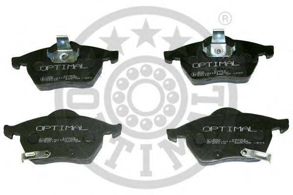 Комплект тормозных колодок, дисковый тормоз OPTIMAL 23116