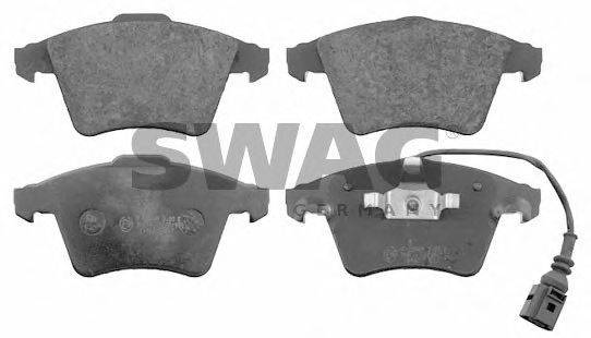 Комплект тормозных колодок, дисковый тормоз SWAG 23749