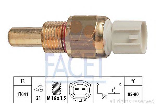 Термовыключатель, вентилятор радиатора FACET 7.5278