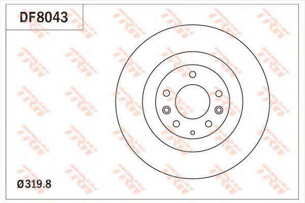 Тормозной диск PAGID 55034