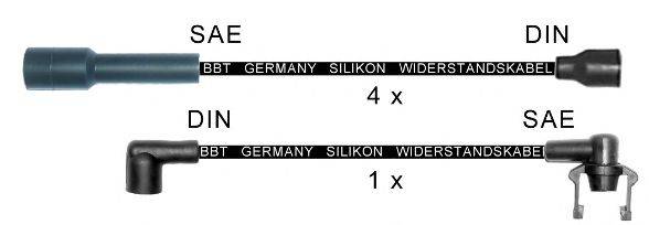 Комплект проводов зажигания BBT ZK150
