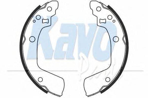 Комплект тормозных колодок KAVO PARTS BS8929