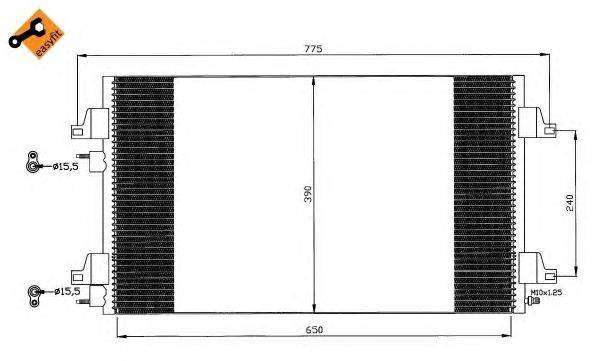 Конденсатор, кондиционер NRF 35760