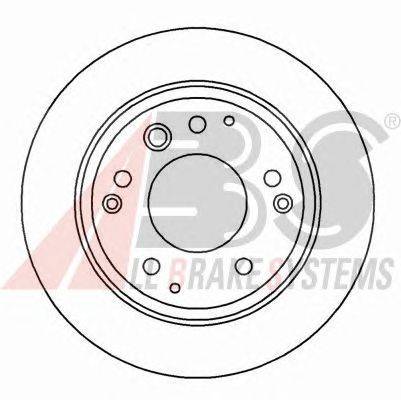 Тормозной диск A.B.S. 16140