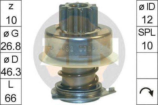 Привод с механизмом свободного хода, стартер ERA 225037