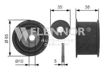 Паразитный / Ведущий ролик, зубчатый ремень FLENNOR FU14499