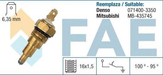 Термовыключатель, вентилятор радиатора FAE 37740