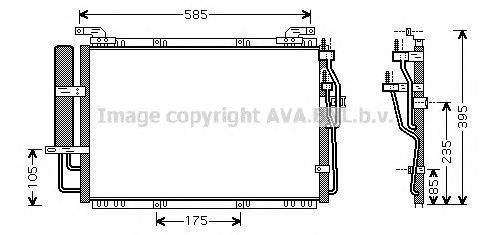 Конденсатор, кондиционер AVA QUALITY COOLING HY5091