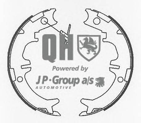 Комплект тормозных колодок, стояночная тормозная система JP GROUP BS1094