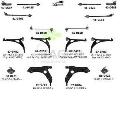 Подвеска колеса KAGER 800141