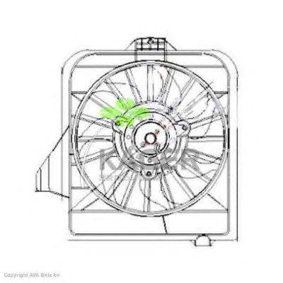 Вентилятор, охлаждение двигателя KAGER 32-2057