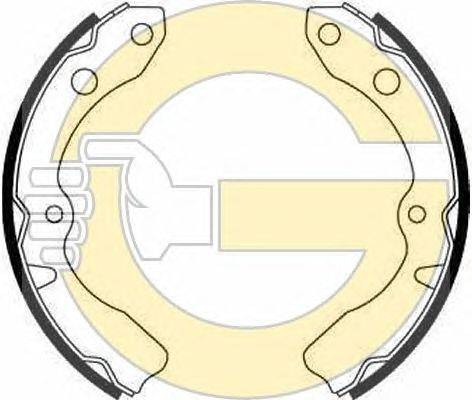 Комплект тормозных колодок GIRLING 5183049