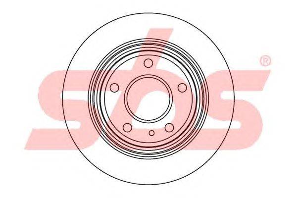 Тормозной диск sbs 1815201552