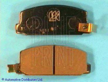 Комплект тормозных колодок, дисковый тормоз BLUE PRINT ADS74203