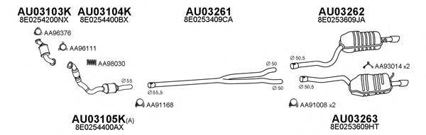 Система выпуска ОГ VENEPORTE 030053