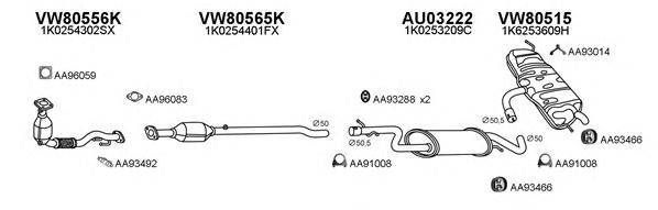 Система выпуска ОГ VENEPORTE 800289