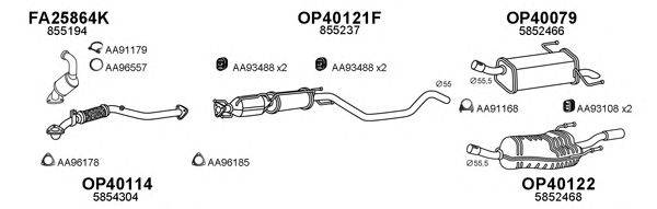 Система выпуска ОГ VENEPORTE 400544