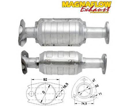 Катализатор MAGNAFLOW 83014