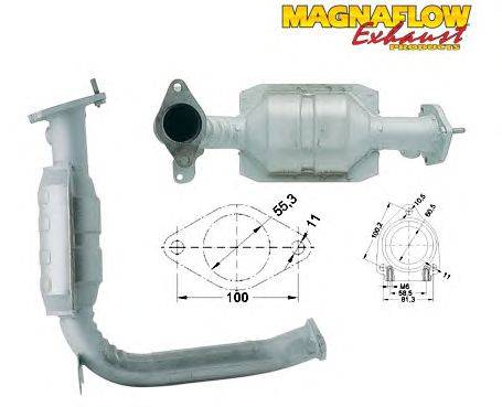 Катализатор MAGNAFLOW 82559