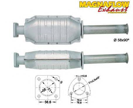 Катализатор MAGNAFLOW 81828