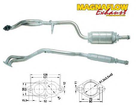 Катализатор MAGNAFLOW 80658