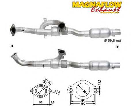 Катализатор MAGNAFLOW 76705