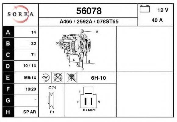 Генератор EAI A466