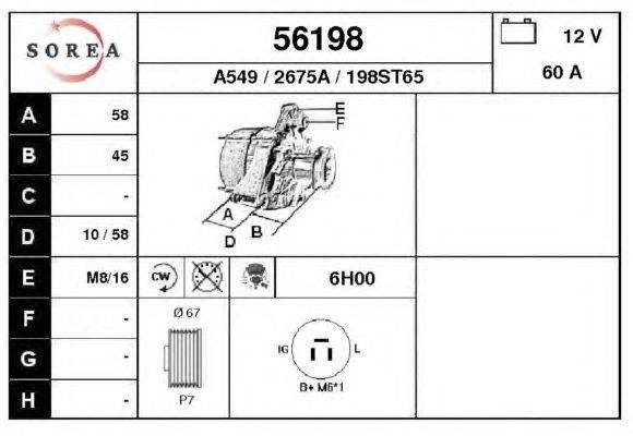 Генератор ELSTOCK 28999