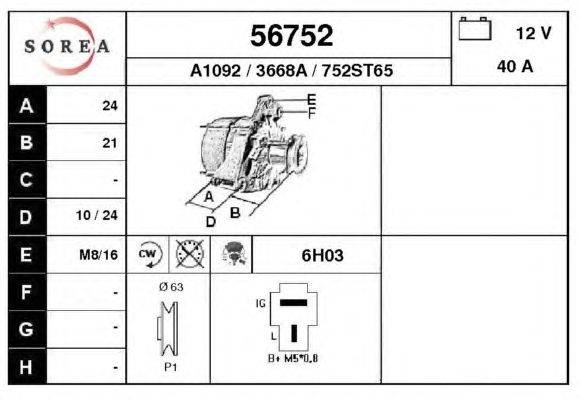 Генератор EAI 56752