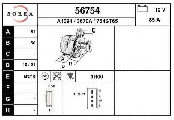 Генератор EAI 56754