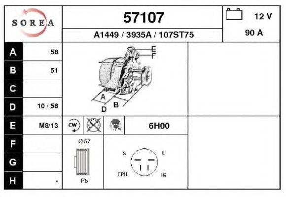 Генератор EAI 57107