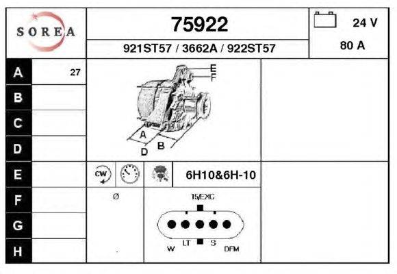 Генератор EAI 75922