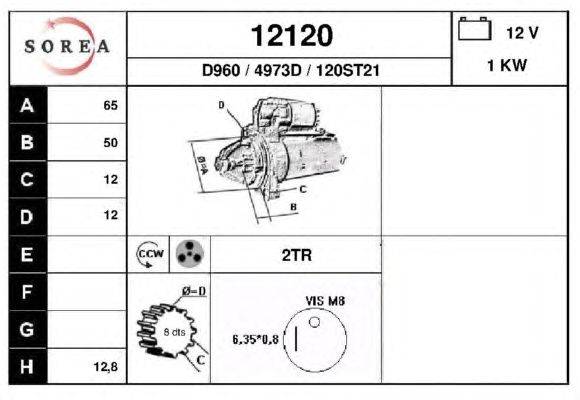 Стартер EAI 12120