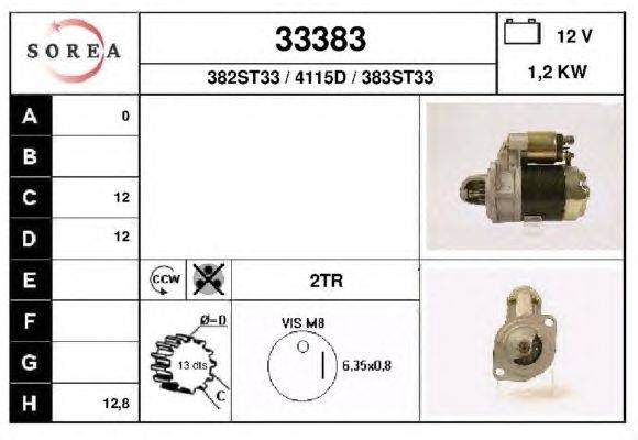 Стартер EAI 33383