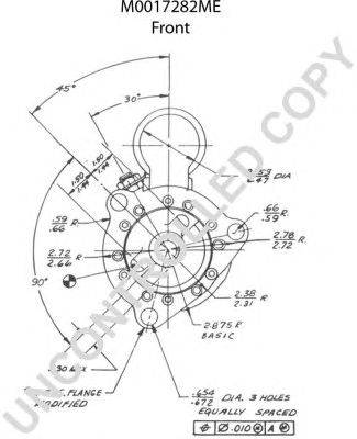 Стартер PRESTOLITE ELECTRIC M0017282ME