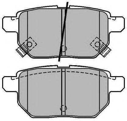 Комплект тормозных колодок, дисковый тормоз COMLINE ADB31730