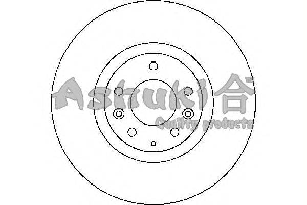 Тормозной диск ASHUKI M606-33