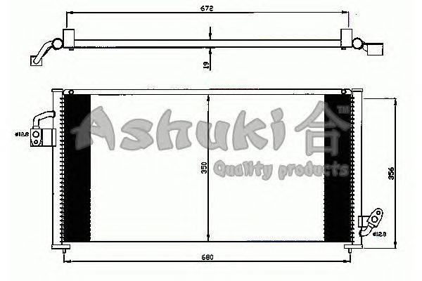 Конденсатор, кондиционер ASHUKI S55914