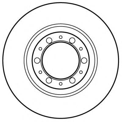 Тормозной диск SIMER D2258