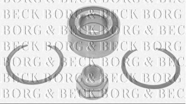 Комплект подшипника ступицы колеса BORG & BECK BWK1077