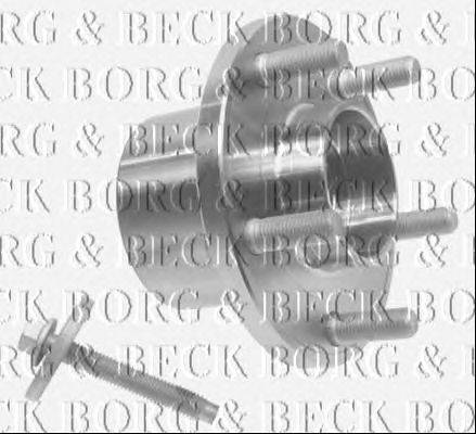 Комплект подшипника ступицы колеса BORG & BECK BWK1097