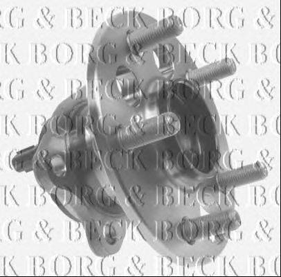 Комплект подшипника ступицы колеса BORG & BECK BWK1184