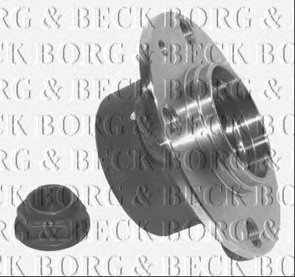 Комплект подшипника ступицы колеса BORG & BECK BWK278