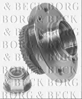 Комплект подшипника ступицы колеса BORG & BECK BWK706