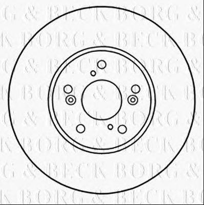 Тормозной диск BORG & BECK BBD5311